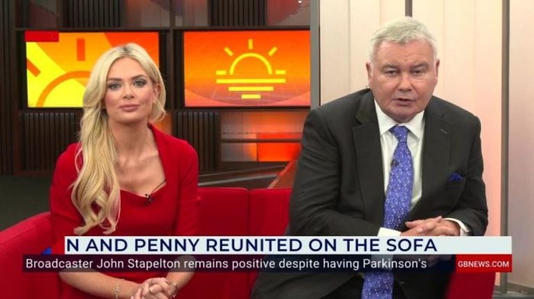 ‘For me, it’s over’ – John Stapleton provides Parkinson’s update as he reunites with ‘on-screen wife’ Penny Smith on GB News sofa